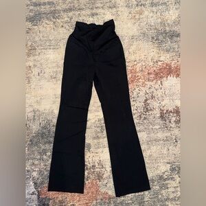 Maternity Old Navy Pixie Flared Dress Pants w/ Full Panel